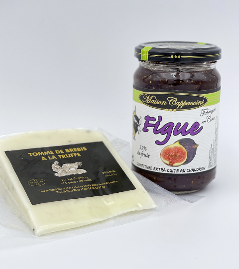 Fromage & confiture de figue pour vos envies gourmandes